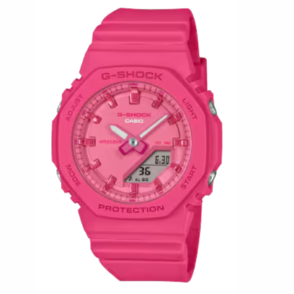 Casio G-Shock GMA-P2100PP-4A Pink Bio-based Resin Band Women Sport Watch